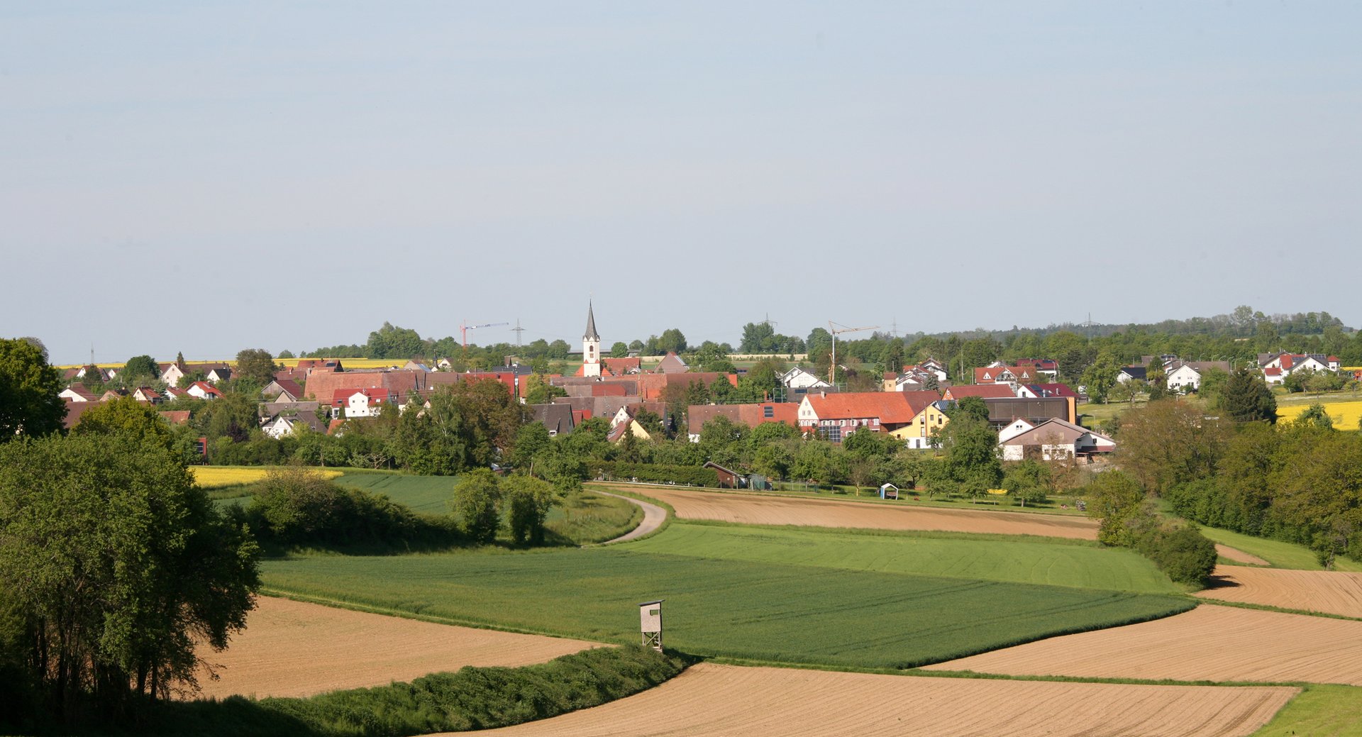 Auf diesem Bild haben Sie die Aussicht auf Rohrdorf.